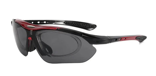 Dark Ruby Rx (Clip Prescription) - Blinded Wear Co.