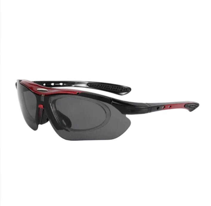 Dark Ruby Rx (Clip Prescription) - Blinded Wear Co.